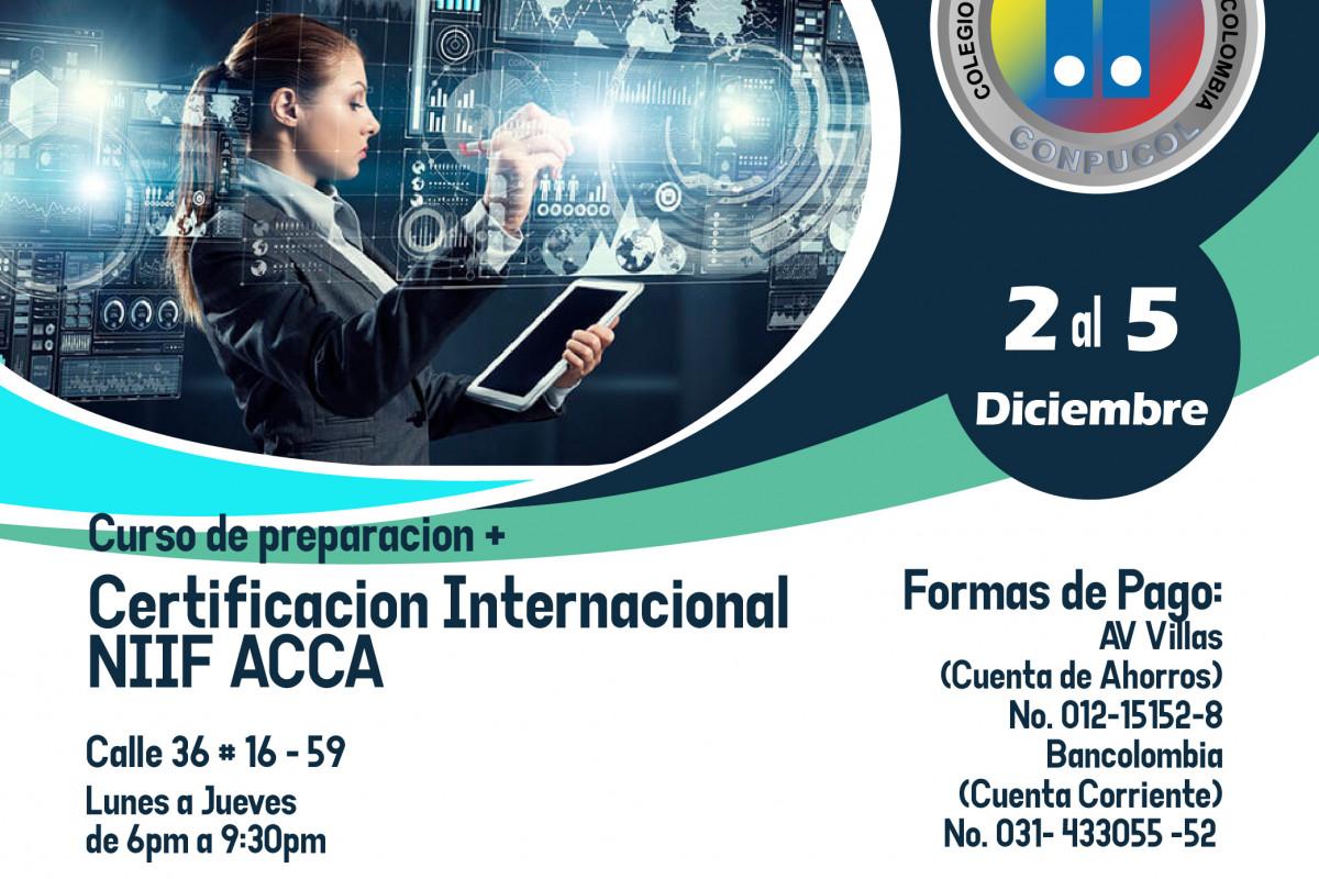 Certificación internacional niif acca